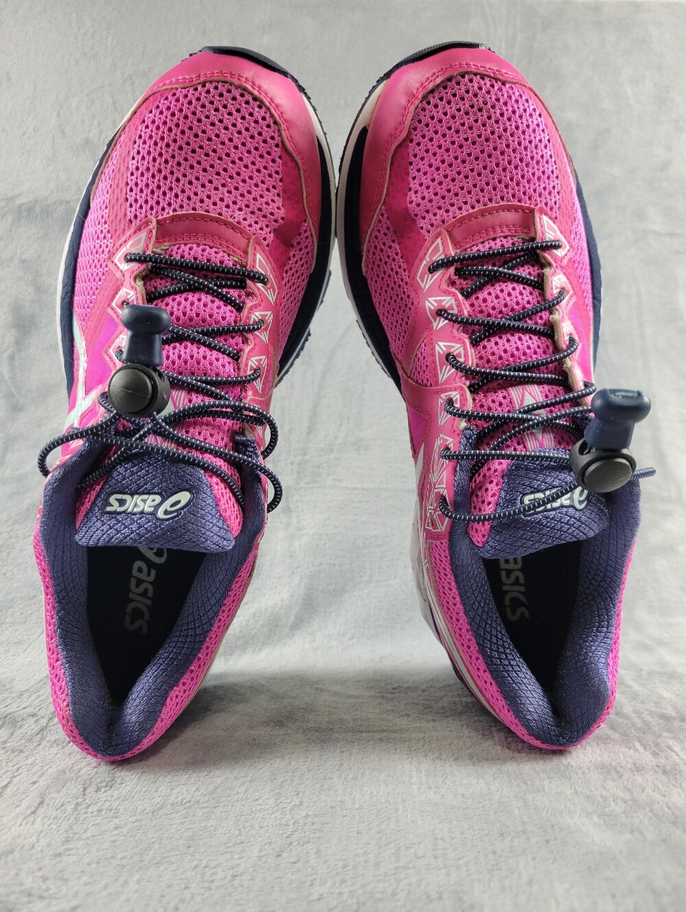 ASICS GT-2000 4 Pink Blue Running Shoes Womens Size 8 - Picture 6 of 8